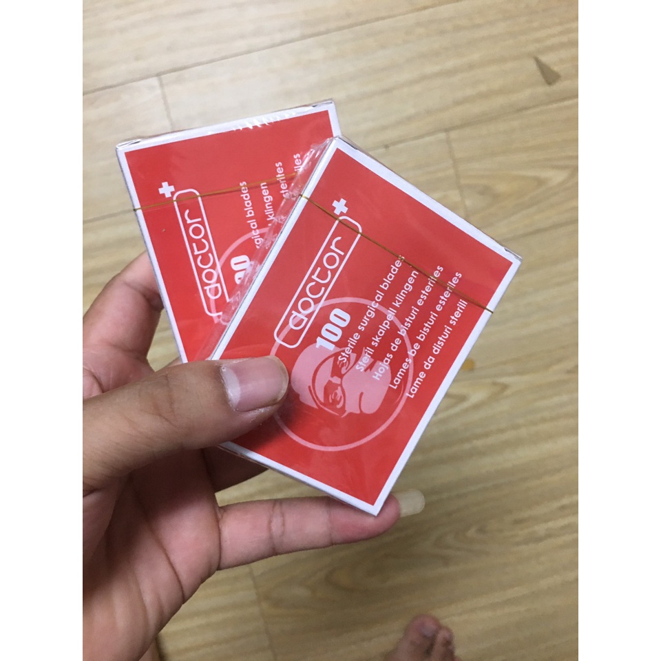Dao doctor số 11 hộp 100 cái giá rẻ