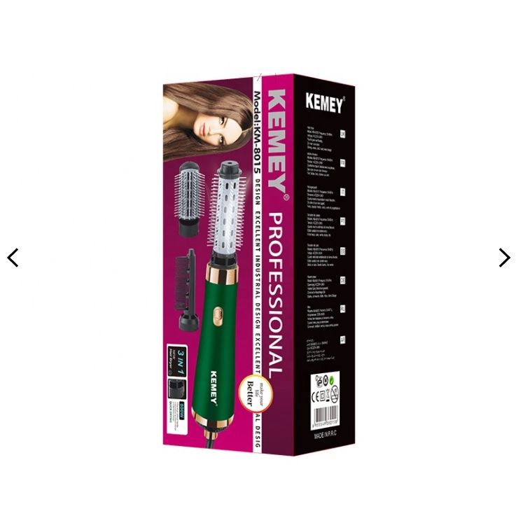 Máy Sấy Tạo Kiểu Tóc 4 in 1  Đa Năng Kemey Km - 8015