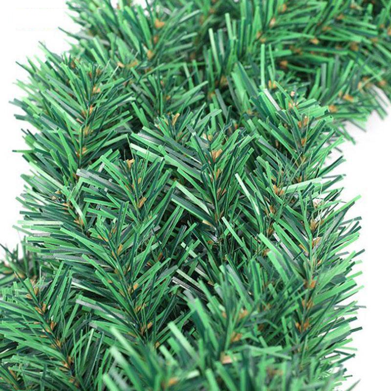 Sợi lá thông trang trí giáng sinh, noel dài 9m trang trí tường, cửa sổ, cửa ra vào, phòng khách, phòng ngủ