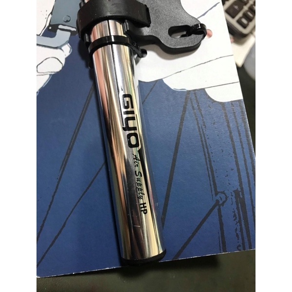 GIYO Bơm Mini Xe Đạp/Xe Máy GP-85L Thân Nhôm CNC