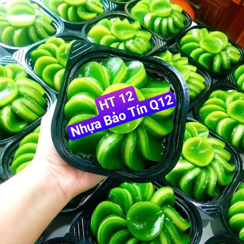 COMBO 50 HỘP NHỰA ĐẾ ĐEN, HỘP ĐỰNG THỰC PHẨM dùng 1 lần - HT12 HT17 HT88 HT203 HT25