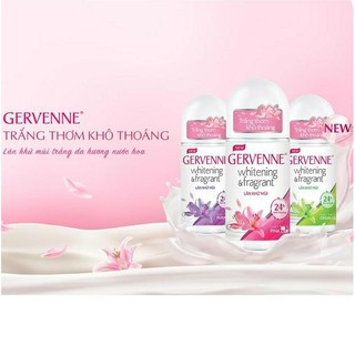 Lăn khử mùi hương nước hoa Gervenne 50ml (3 mùi)