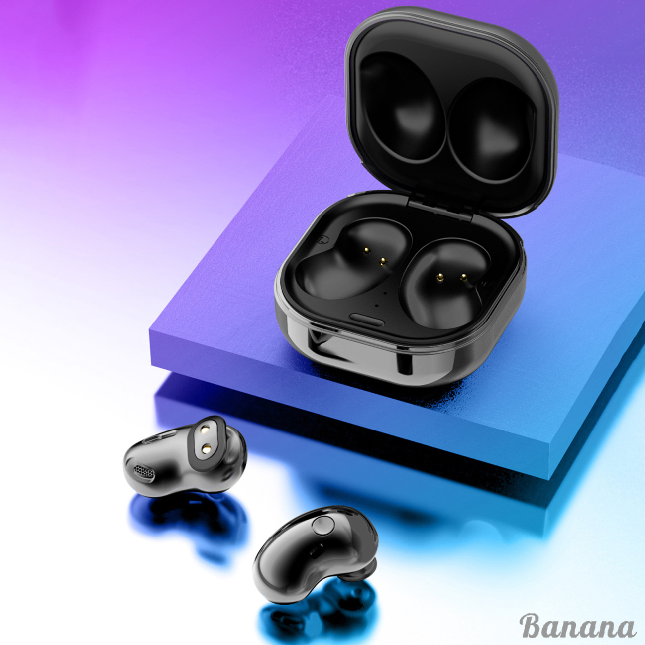 S6 TWS Bluetooth Earphones Wireless in-Ear Earbuds Headphone Earpieces, IPX4 Waterproof
