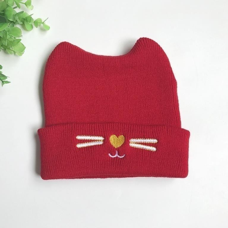 Mũ len giữ ấm cho bé dễ thương nhiều màu sắc