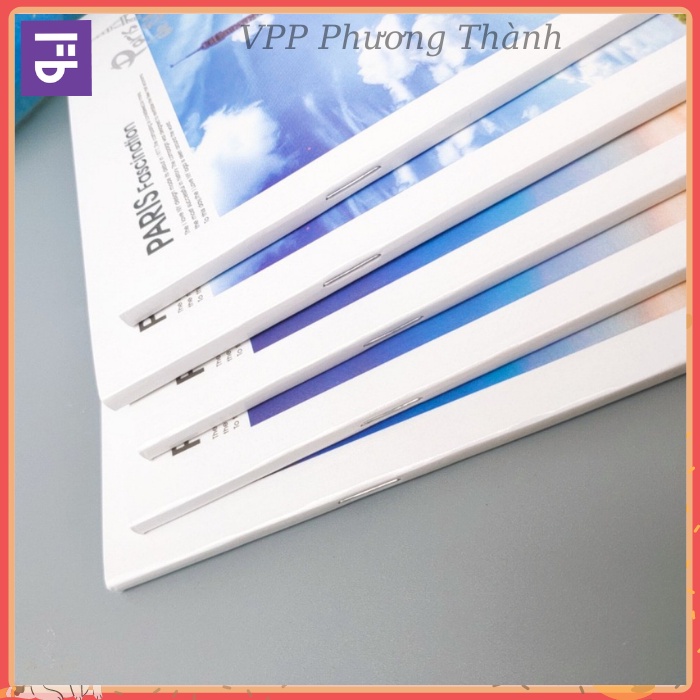 Tập vở Sinh Viên Kẻ Ngang Futurebook tháp Paris khổ B5 - 80,120, 200 Trang
