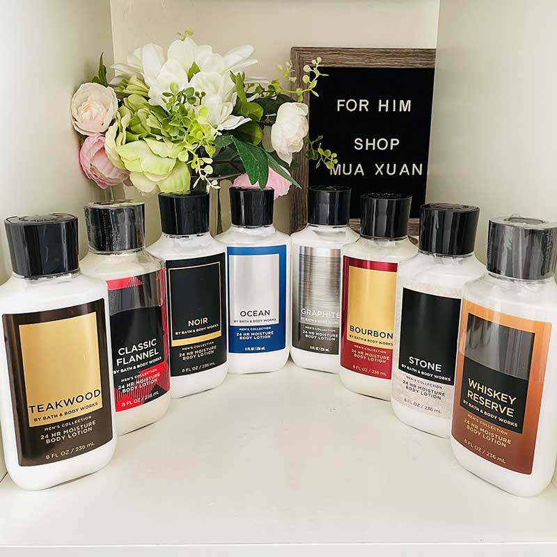Lotion dưỡng da Bath & Body Works Men, 236ml