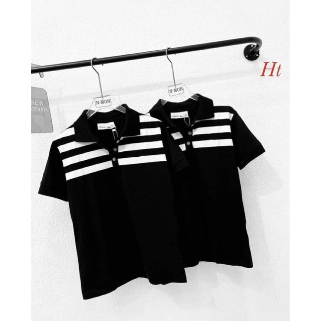 Áo polo sọc ngang Ht12