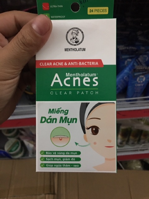 Miếng Dán Mụn Acnes Clear Patch (24 Miếng)