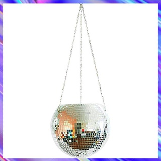 Disco Ball Hanging Flower Pot Flower PlanterHanging Basket Garden Decor Vase