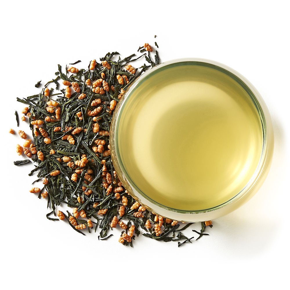 Trà xanh gạo lứt genmaicha Nhật Bản 200g