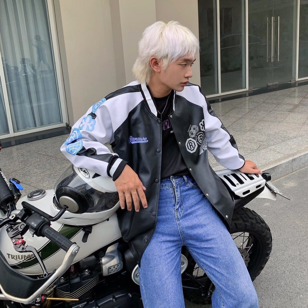 Áo khoác bomber nam banawa in họa tiết trẻ trung cá tính/ Áo khoác chống nắng oversize thời trang hàn quốc_ranstore | BigBuy360 - bigbuy360.vn