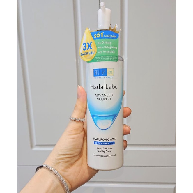 (MẪU MỚI) Dầu tẩy trang Hadalabo 200ml