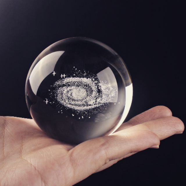 Quả cầu PHA LÊ Galaxy THAY ĐỔI MÀU SẮC dùng làm QUÀ TẶNG