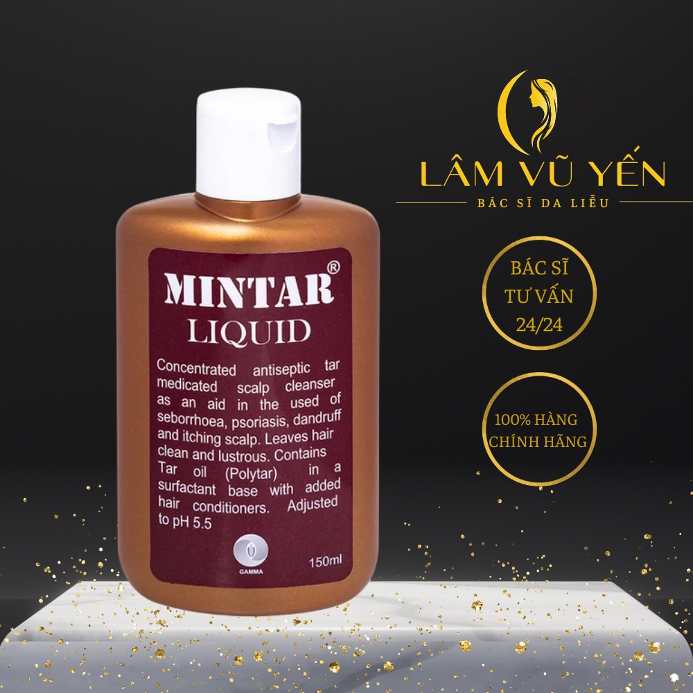 Dầu Gội Sạch Gàu Mintar Liquid 150ml- Dr.Lâm Vũ Yến