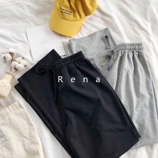 Quần nỉ ống rộng freesize