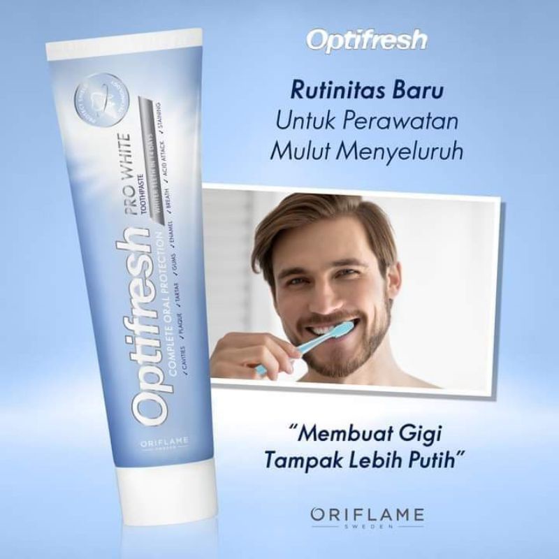 Kem Đánh Trắng Răng Optifresh Pro White 100g