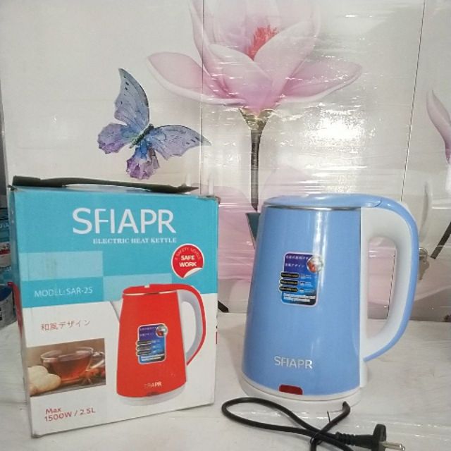 Ấm siêu tốc 2 lớp SFIAPR 2,5 lít