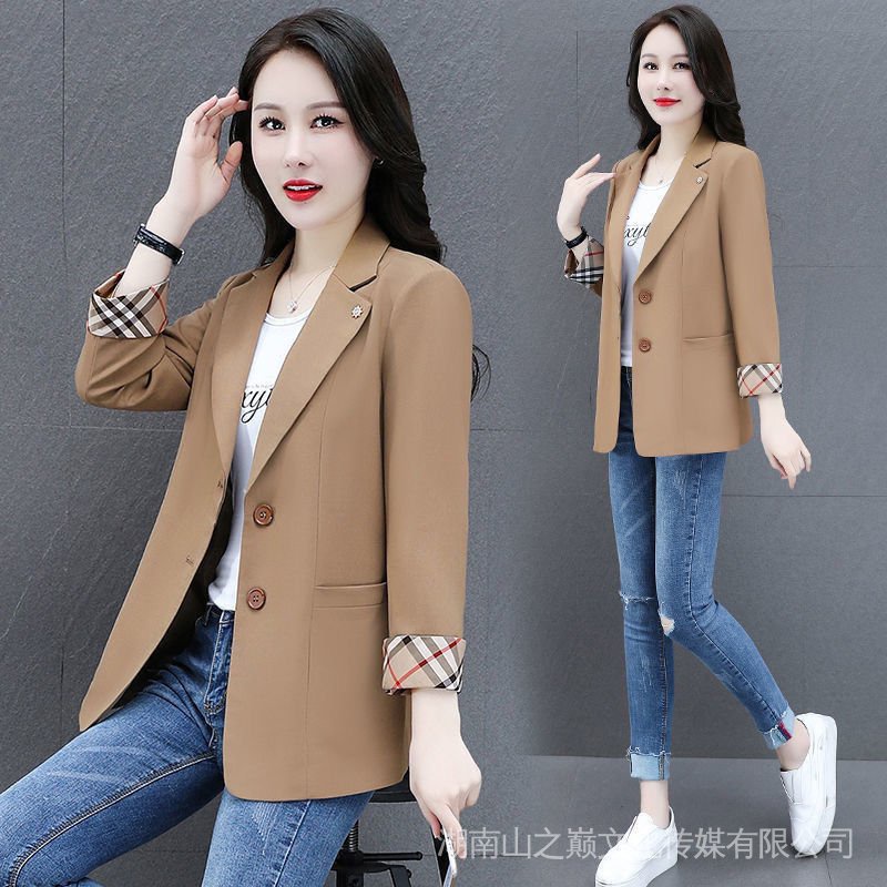 Áo Khoác Vest Mỏng Dáng Ôm Thời Trang Xuân Hè Thu Xuân Năm  Dành Cho Phụ Nữ Trung Niên