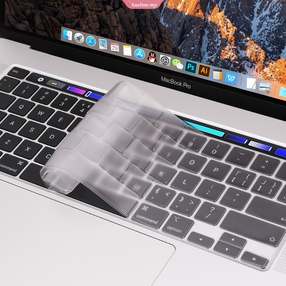 Miếng Dán Bàn Phím Cho Apple Macbook Pro 13 Touch Bar A1706 A1989 A2159 Pro 15 Touch Bar A1707 A1990