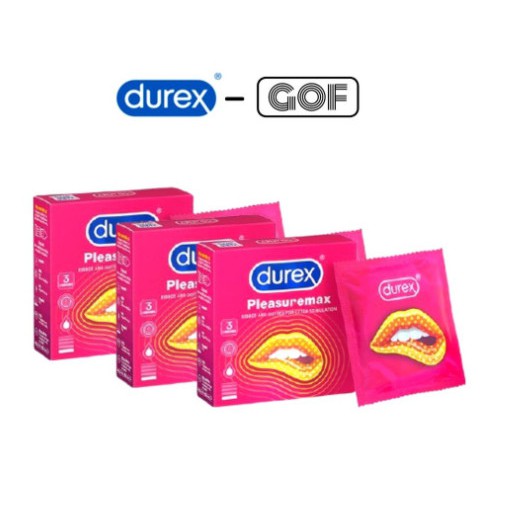 Bao Cao Su Durex Pleasuremax Tăng Khoái Cảm