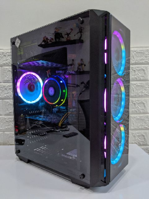 Full dàn pc i5 4590 + màn 24inch 75hz mới