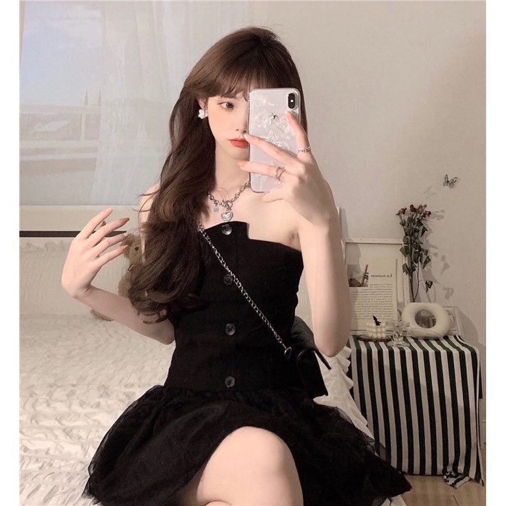 Đầm/Váy xoè đuôi phong cách hàn quốc | BigBuy360 - bigbuy360.vn