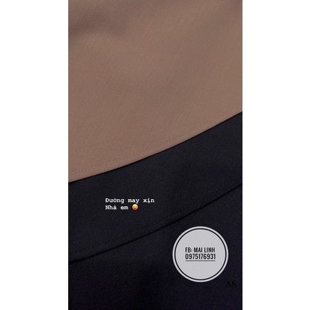 ⚡️BÁN SỈ⚡️Chân váy chéo tà thắt nơ 2 màu đen nâu | BigBuy360 - bigbuy360.vn