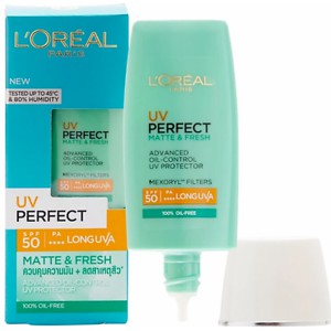 Kem Chống Nắng Kiềm Dầu Loreal UV Perfect Xanh Lá