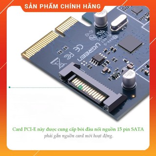 Card mở rộng thêm 2 cổng USB 3.1 Type-C UGREEN US230 30773