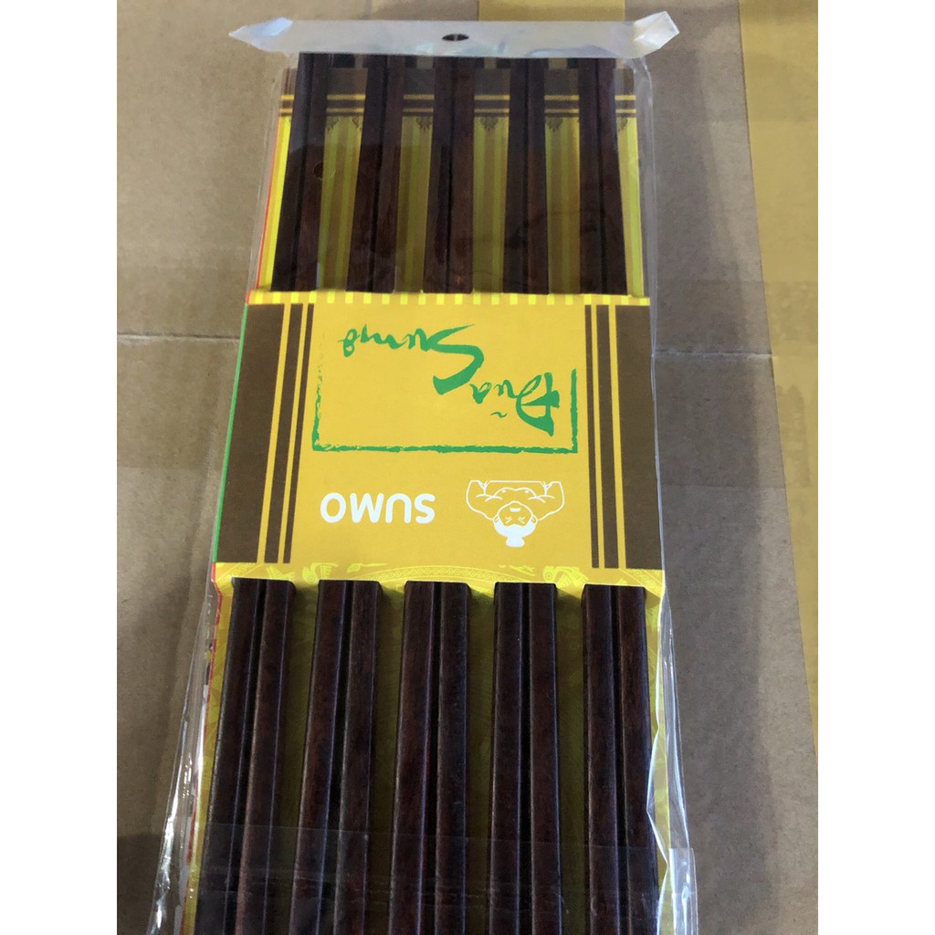 đũa gỗ sumo căm xe ( 10 đôi 1 vĩ )