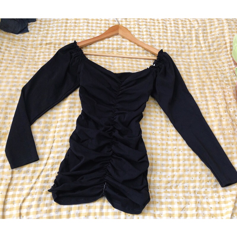 Váy Body Nhún Thun Tăm Siêu Tôn Dáng