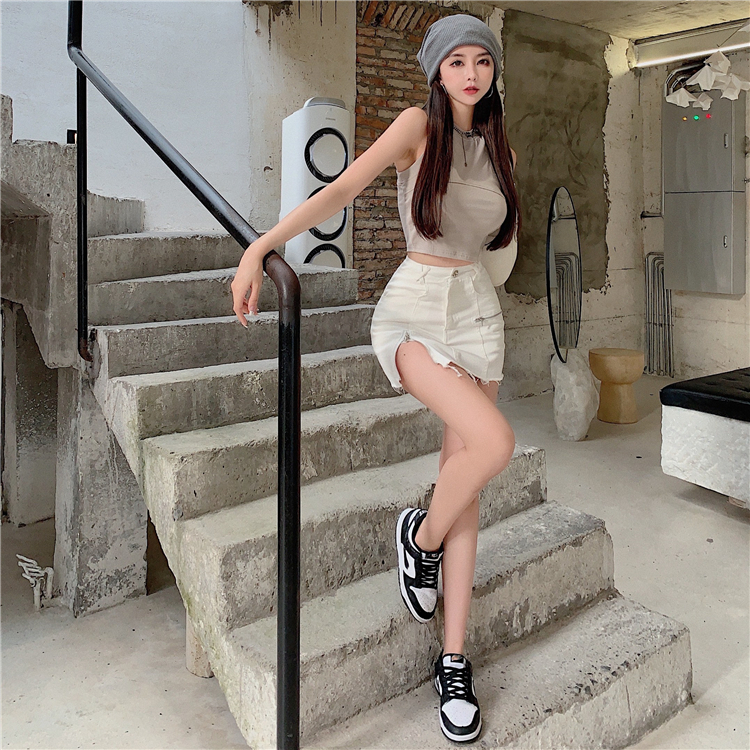 Chân Váy Jean Ôm Xẻ Tà Phong Cách Hàn Quốc Cho Nữ | BigBuy360 - bigbuy360.vn