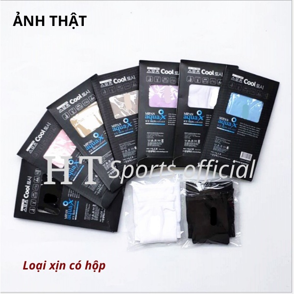 Ống tay chống nắng, găng tay xỏ ngón Let's slim HT Sports cao cấp co dãn tốt