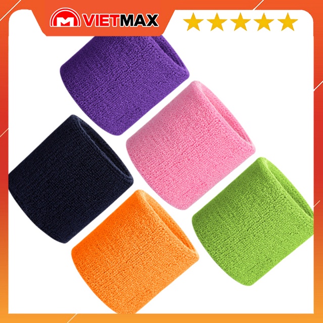 Bao Cổ Tay Thể Thao Headband Thấm Hút Mồ Hôi, Chặn Mồ Hôi Tốt Thiết Kế Nhẹ Tay, Siêu Bền Dành Cho Nam/ Nữ