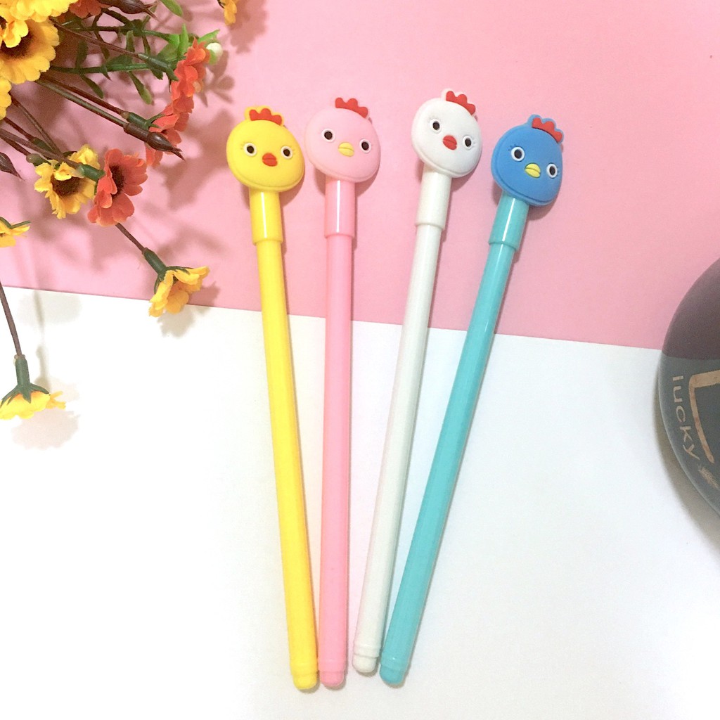 Bút xinh Kawaii gà con dễ thương sỉ bút giá tốt M0411