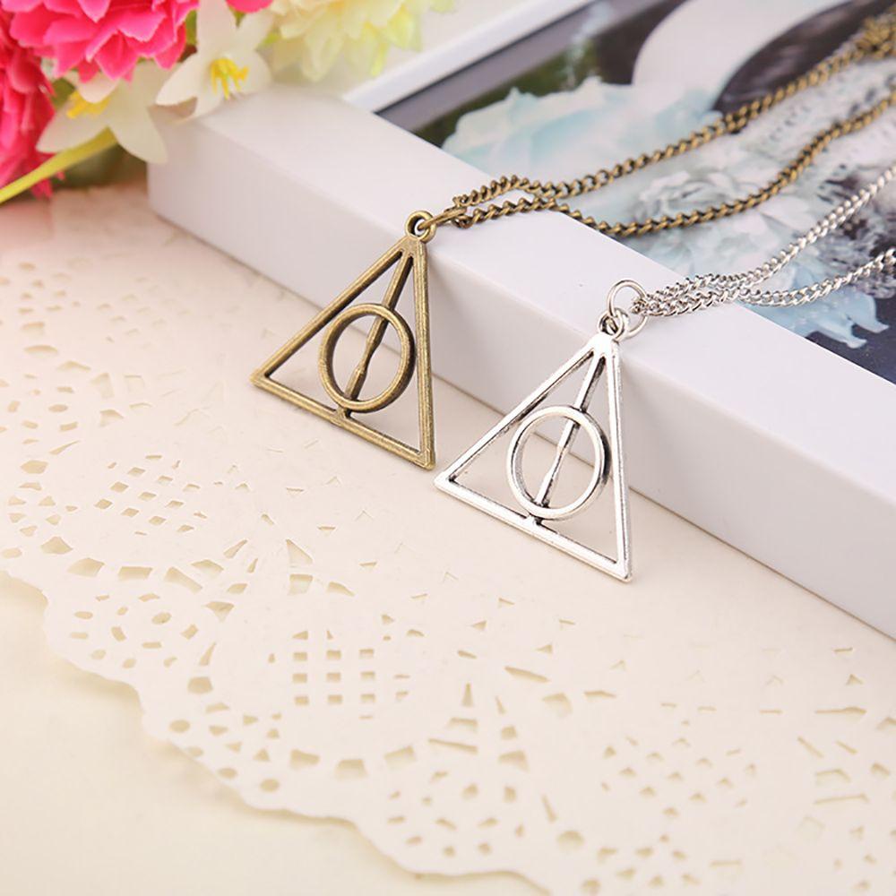 Vòng cổ Mặt Phim Deathly Hallows Cá Tính Cho Nam Và Nữ