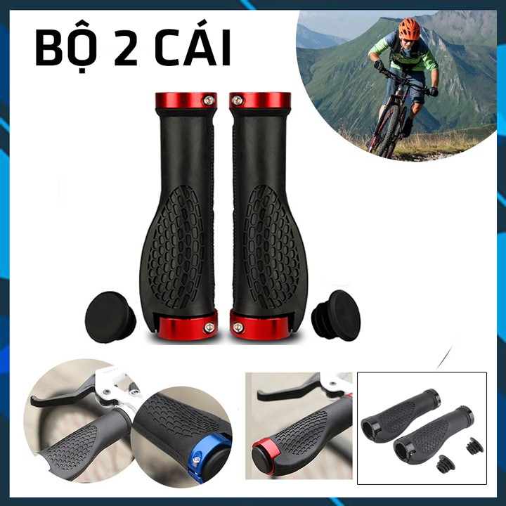 Bọc tay nắm xe đạp địa hình cao su chống trượt Bikeboy