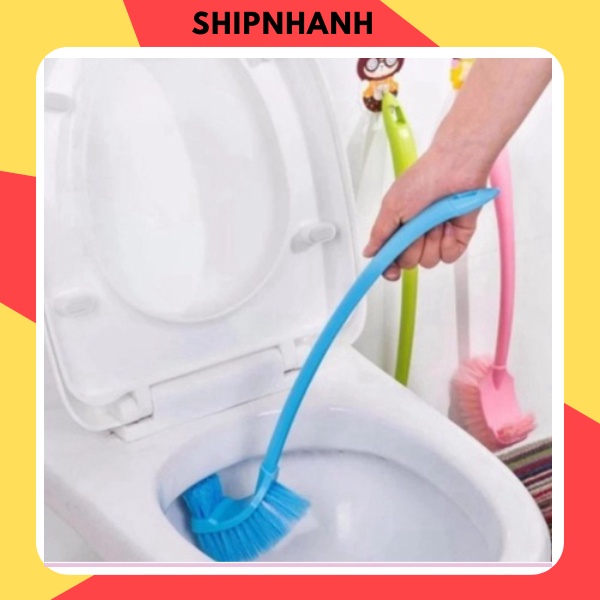 Chổi Cọ Toilet, Vệ Sinh 2 Đầu Cọ Làm Sạch Mọi Vết Bẩn Dễ Dàng 1455 SHIPNHANH88