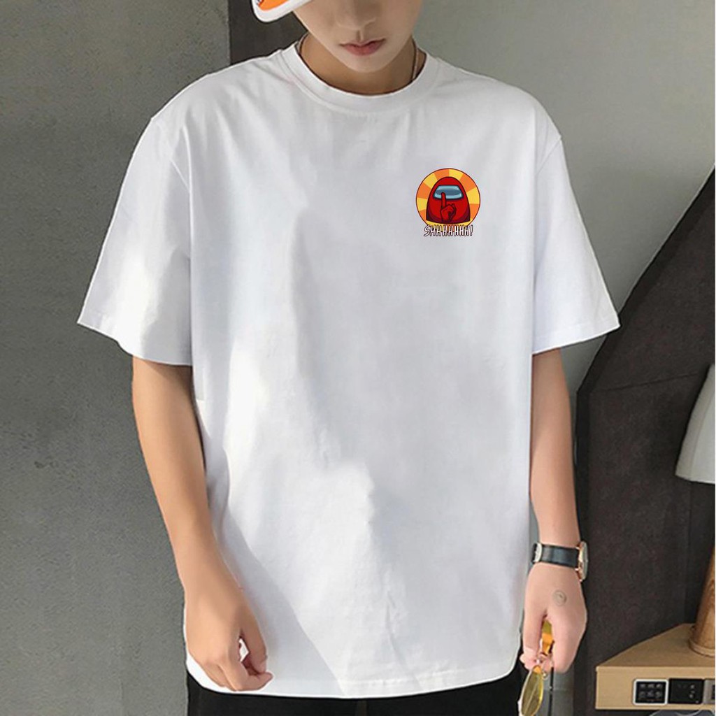 ÁO THUN UNISEX HOT GAME AMONG US TEAM ALL LEFT NHIỀU MẪU IN 2 MẶT AOMIVN SIÊU HOT