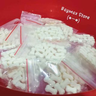 KẸO SỮA DÊ HÌNH XƯƠNG