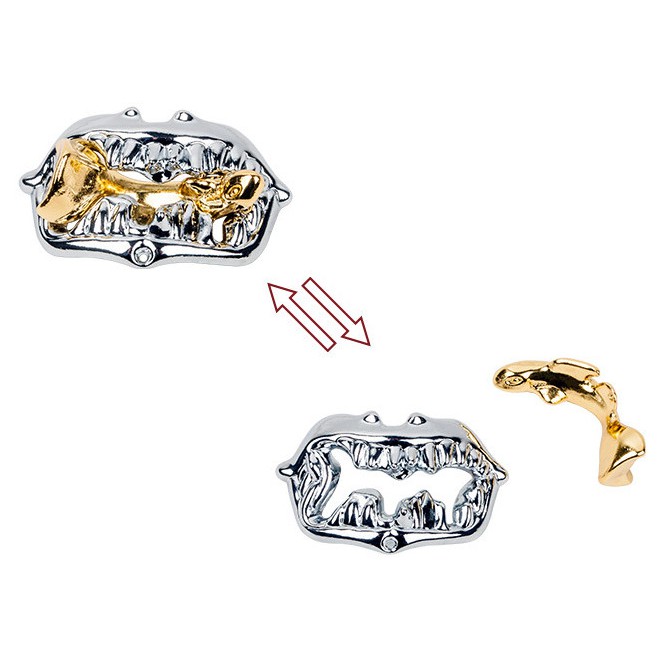 Đồ chơi trí tuệ_Thử thách trí não_Cá Lớn &amp; Cá Bé - Hanayama Puzzle_Hack não &amp; Độc đáo_IQ Toys_Giải đố Tư Duy_Thông minh