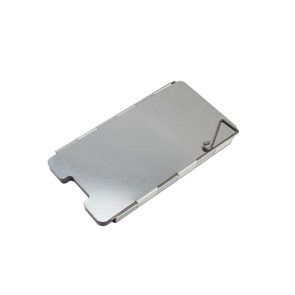 Bộ 9 Tấm Chắn Gió Bếp Ga Chất Lượng Cao Tiện Dụng Khi Đi Cắm Trại