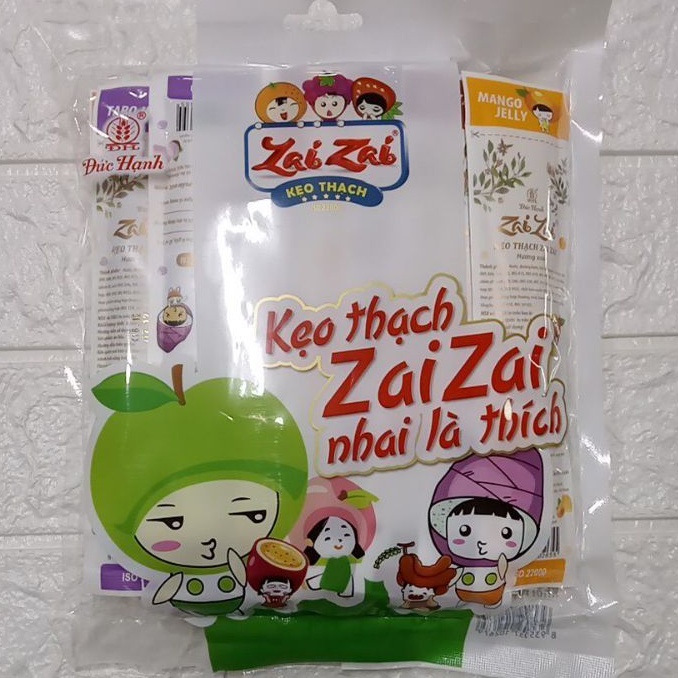 Kẹo Thạch Zai Zai Ống 700gr (Hàng Mới)