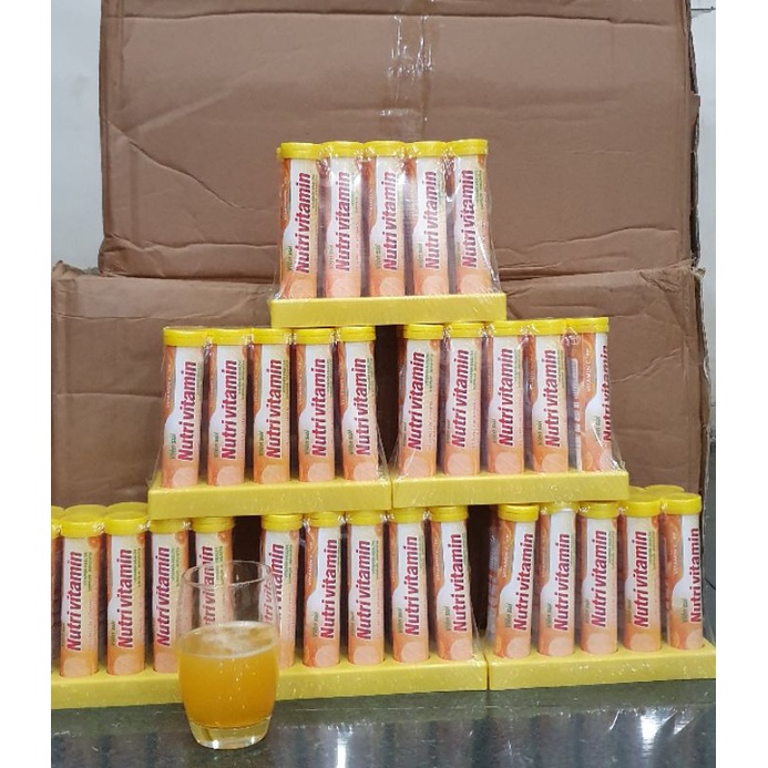 Viên sủi NUTRI VITAMIN - Bổ sung các vitamin, giúp nâng cao sức đề kháng