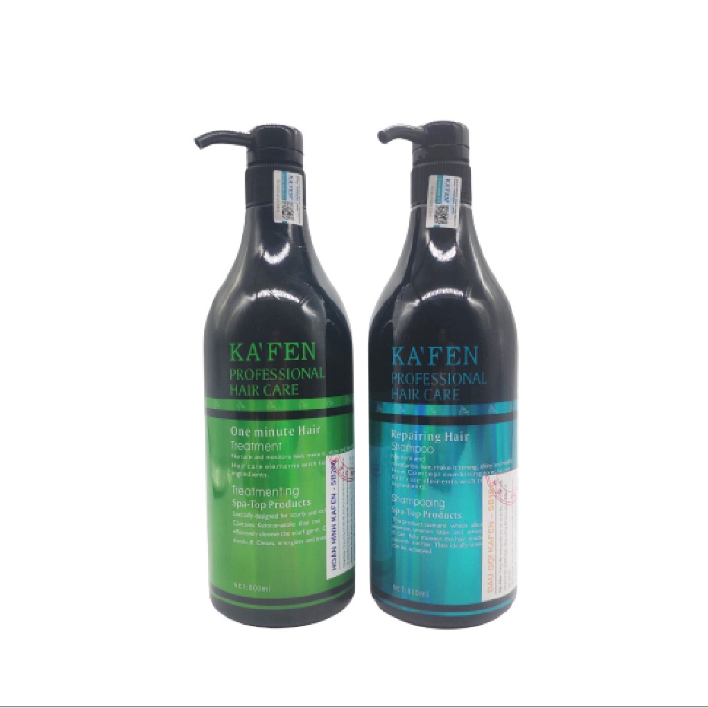 [Authentic] [ Kafen ]Dầu Cặp Gội Xả Cao Cấp Kafen Hoàn Hình 800ml