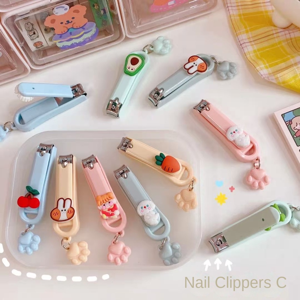 Kéo Cắt Móng Tay Mini Kiểu Hoạt Hình Sáng Tạo Dễ Thương