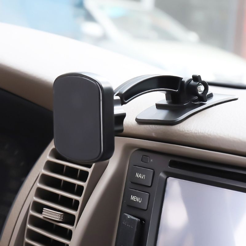 Giá đỡ điện thoại LIDU1 xoay 360 độ hít nam châm thích hợp cho iPhone Xiaomi Samsung Huawei