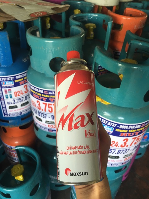 Bình gas mini Max