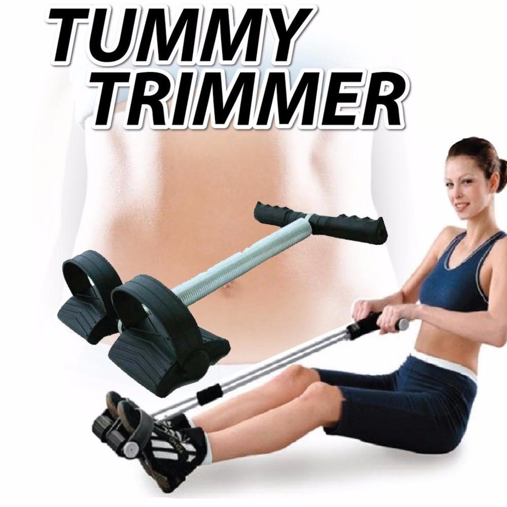 ụng cụ tập thể dục, tập kéo cơ bụng dây lò xo Tummy Trimmer