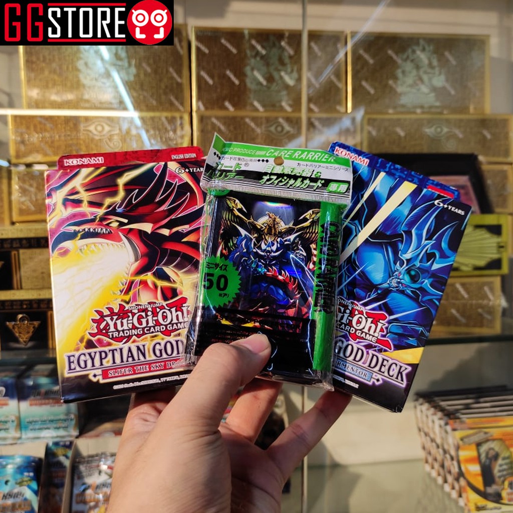 Thẻ Bài Yugioh Chính Hãng - Hộp Bài Thần OBELISK & Thần OSIRIS  Tiếng Anh Structure Deck Nhập Khẩu Từ UK